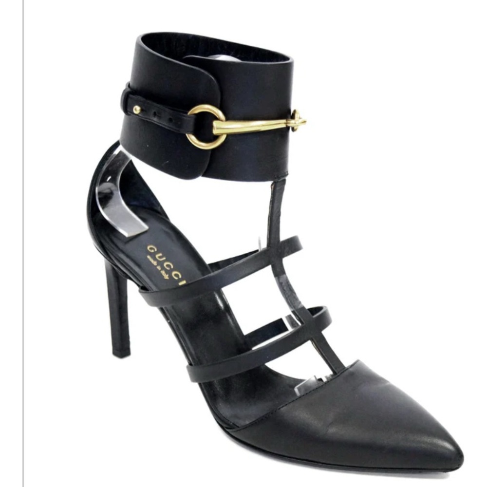 Gucci - like new t-strap heels - Picture 3 of 11